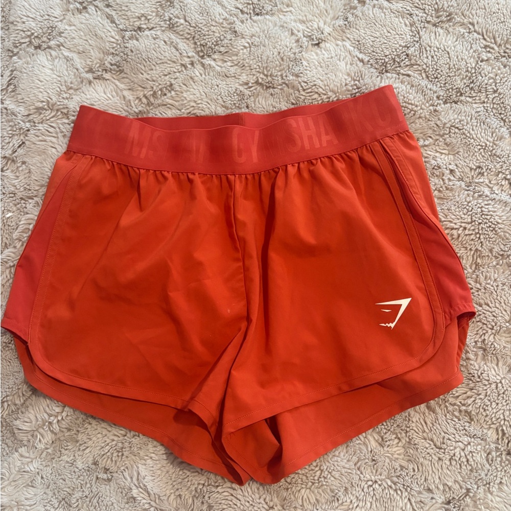 Women's orange Athletic Shorts